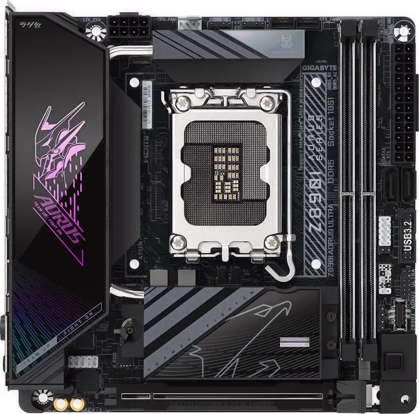 Montaje Placa Base Gigabyte Z890I AORUS ULTRA Gaming PC Almagro